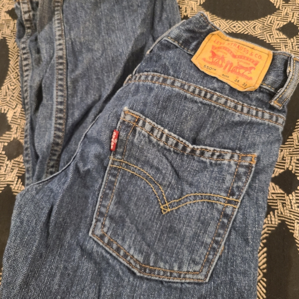 Boys Levi's 550 relaxed size 8 reg
